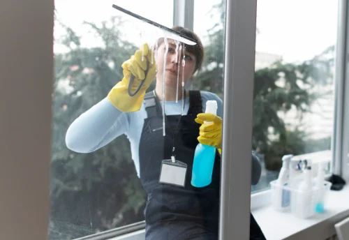 Nettoyage de vitres intérieures et extérieures à Renazé
